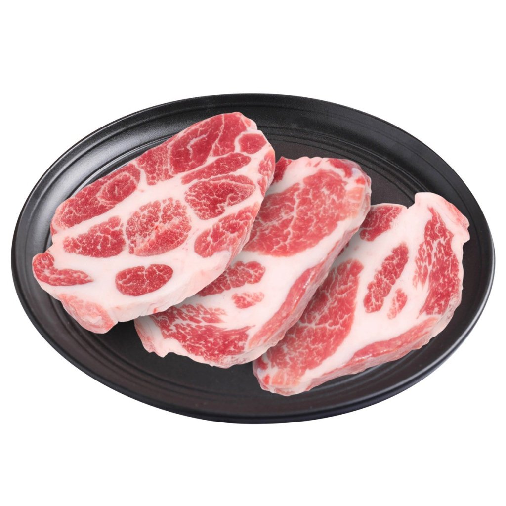 西班牙BEHER橡果100% 純種伊比利亞黑毛豬梅肉扒200g (急凍)-1