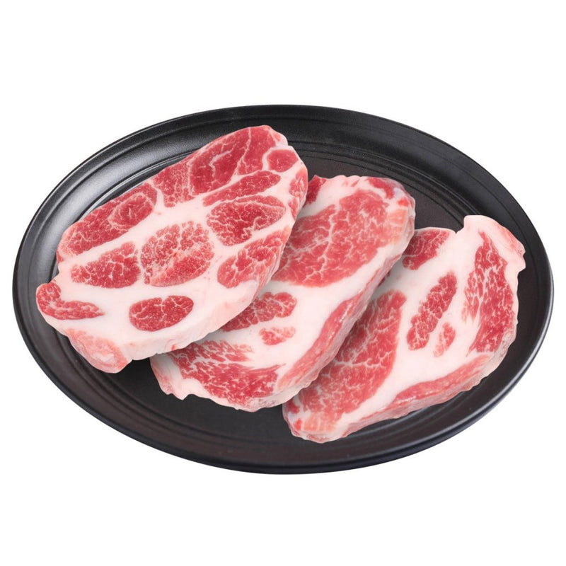 西班牙BEHER橡果100% 純種伊比利亞黑毛豬梅肉扒200g (急凍)-1