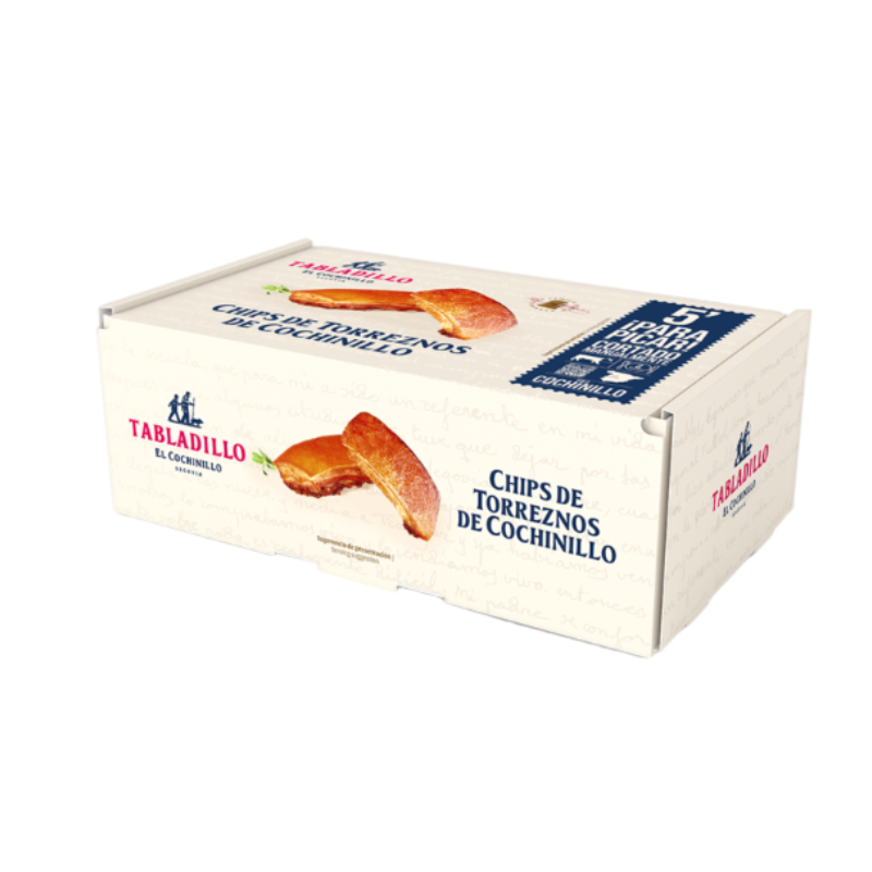 Spanish Tabladillo Cooked Boneless Suckling Pig Bites Approx. 12 pieces 400g / Box