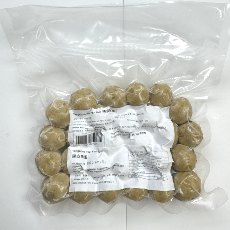 陳皮魚蛋 (約25粒) 200g-3