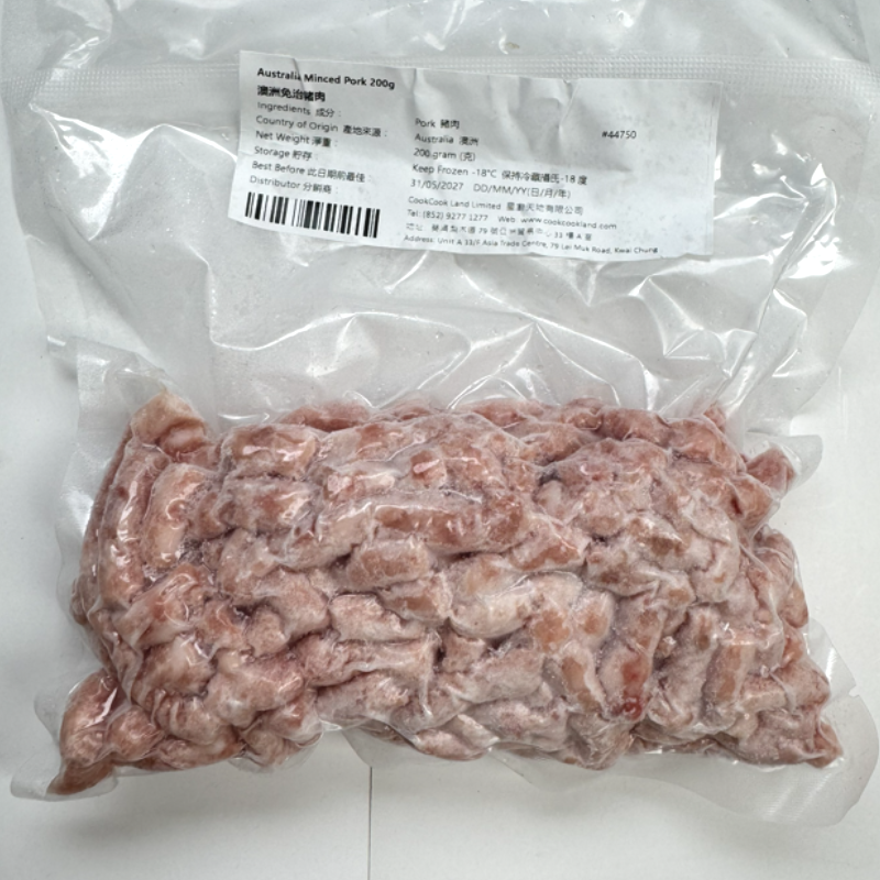 澳洲免治豬肉 200g