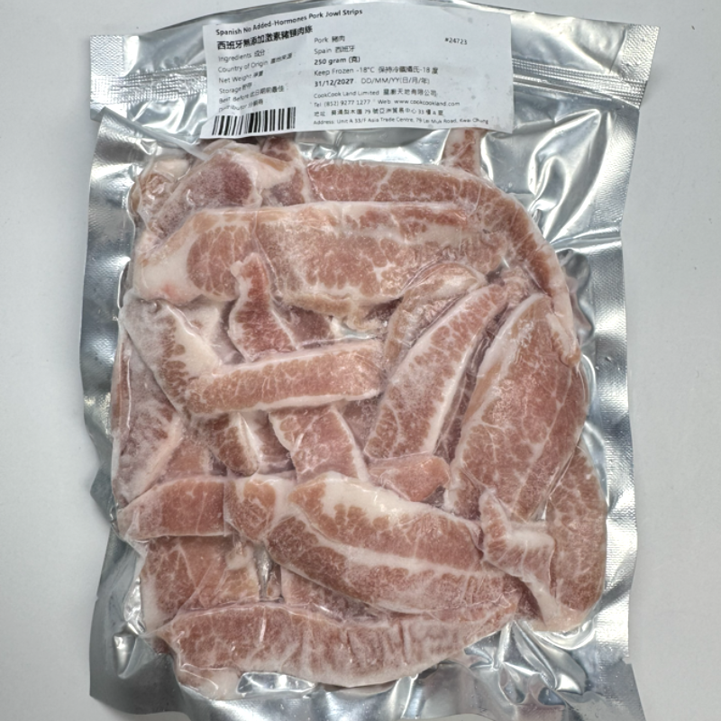 西班牙無添加激素豬頸肉絲 250g-2
