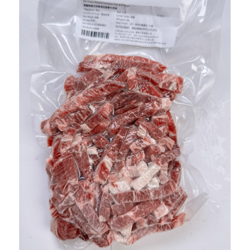美國精選天然無添加激素牛肉絲 300g-2
