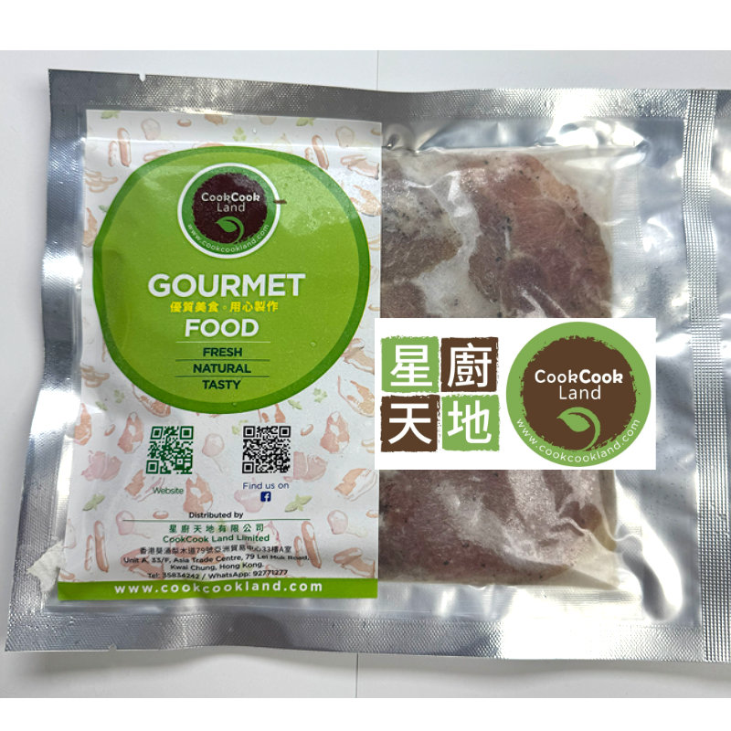 地道黑糖蜜味帶骨豬扒  300g