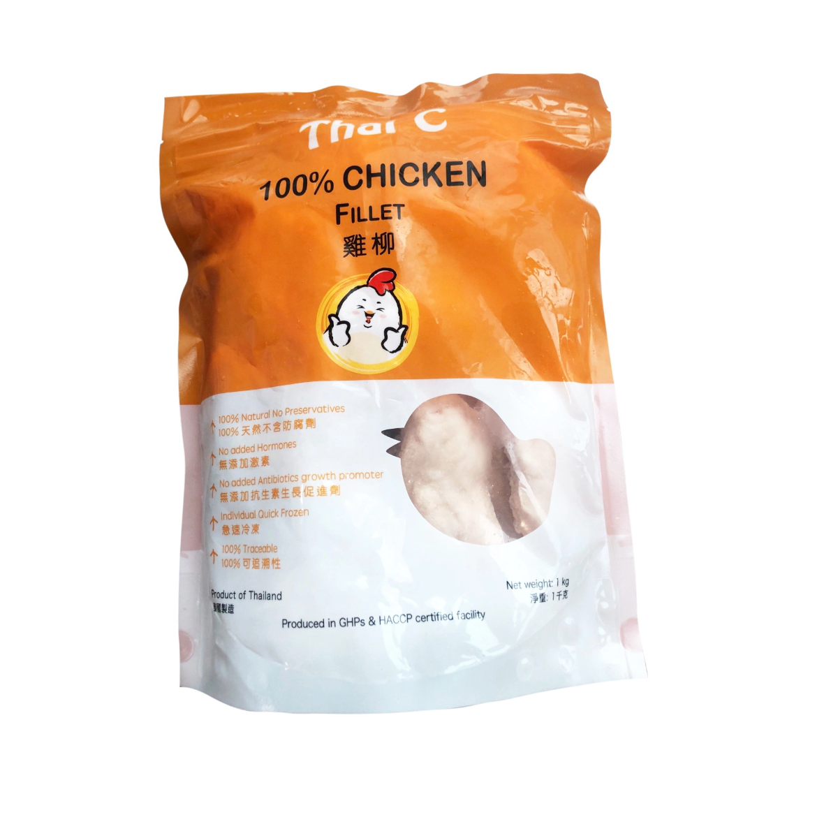 Thai C 泰國無激素雞柳 @45-60g 1KG