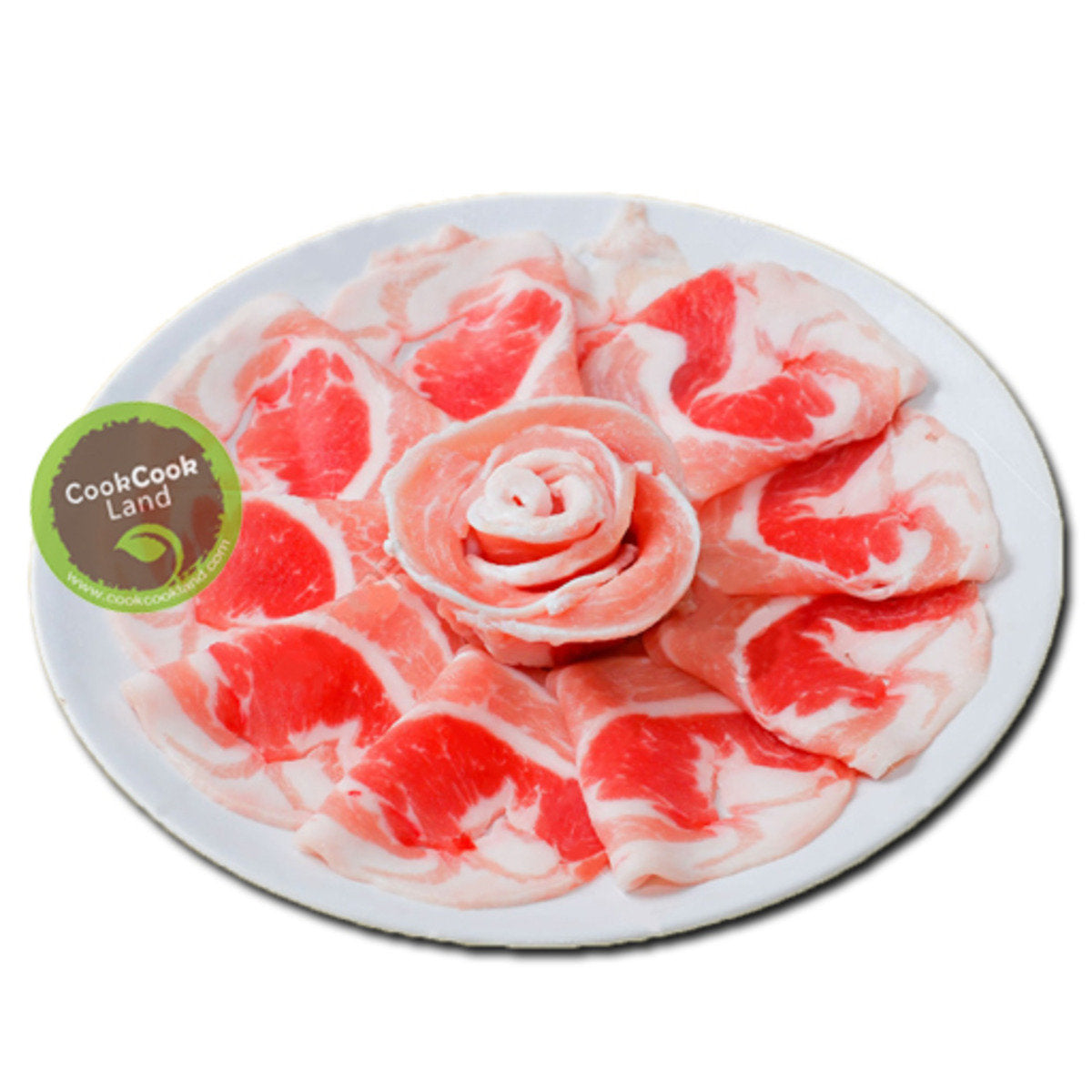 西班牙白豚高級花腩火鍋片 250g-1