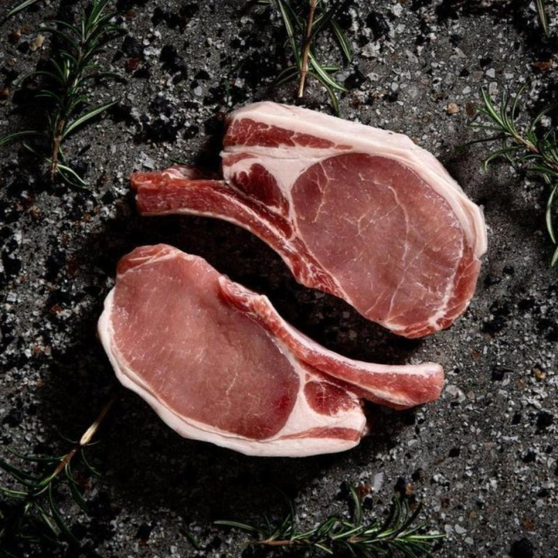 澳洲新南威爾斯州Murray Valley 天然豬鞍扒300g (2塊一包) (急凍)-1