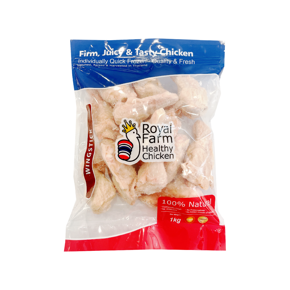 泰國皇室農場無添加激素雞翼鎚 1kg-1