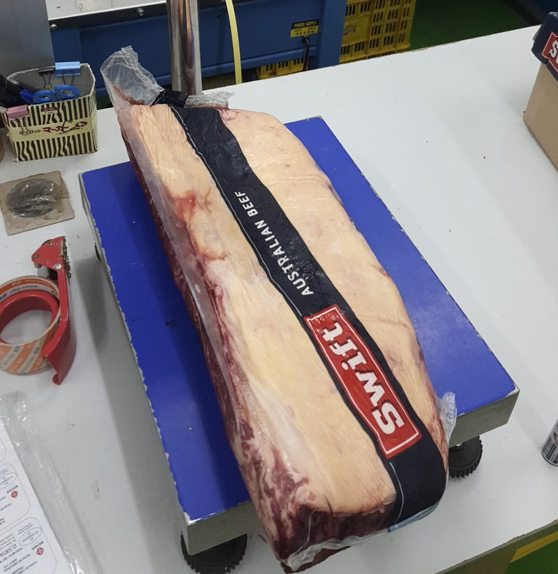 澳洲冰鮮天然草飼西冷 (原條約4.6KGS) 以每KG計-2