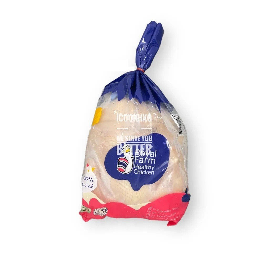 Thai Royal Farm Hormone-Free Whole Chicken 1100-1300g-1