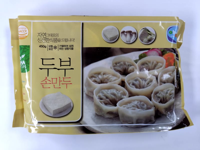 韓國豆腐素食餃子 450g-3
