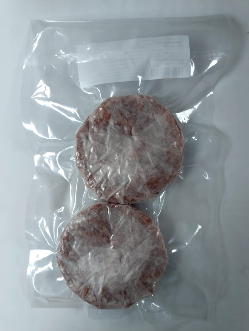 美國無添加激素免治漢堡 (120g x 2件) 240g-3