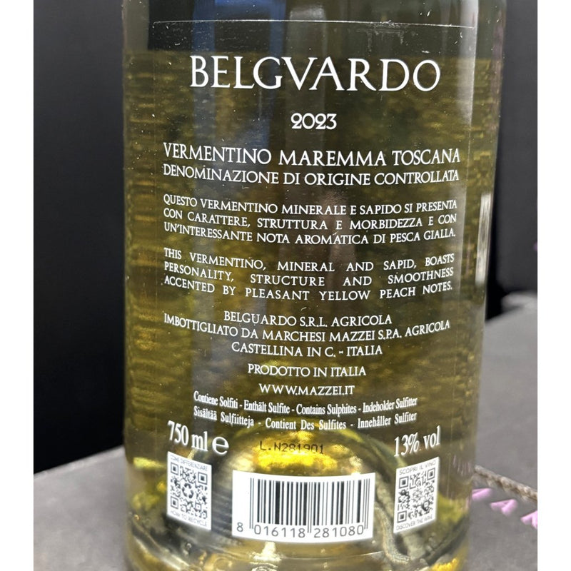 意大利 Belgvardo Vermentino Maremma Toscana DOC 750ml-3