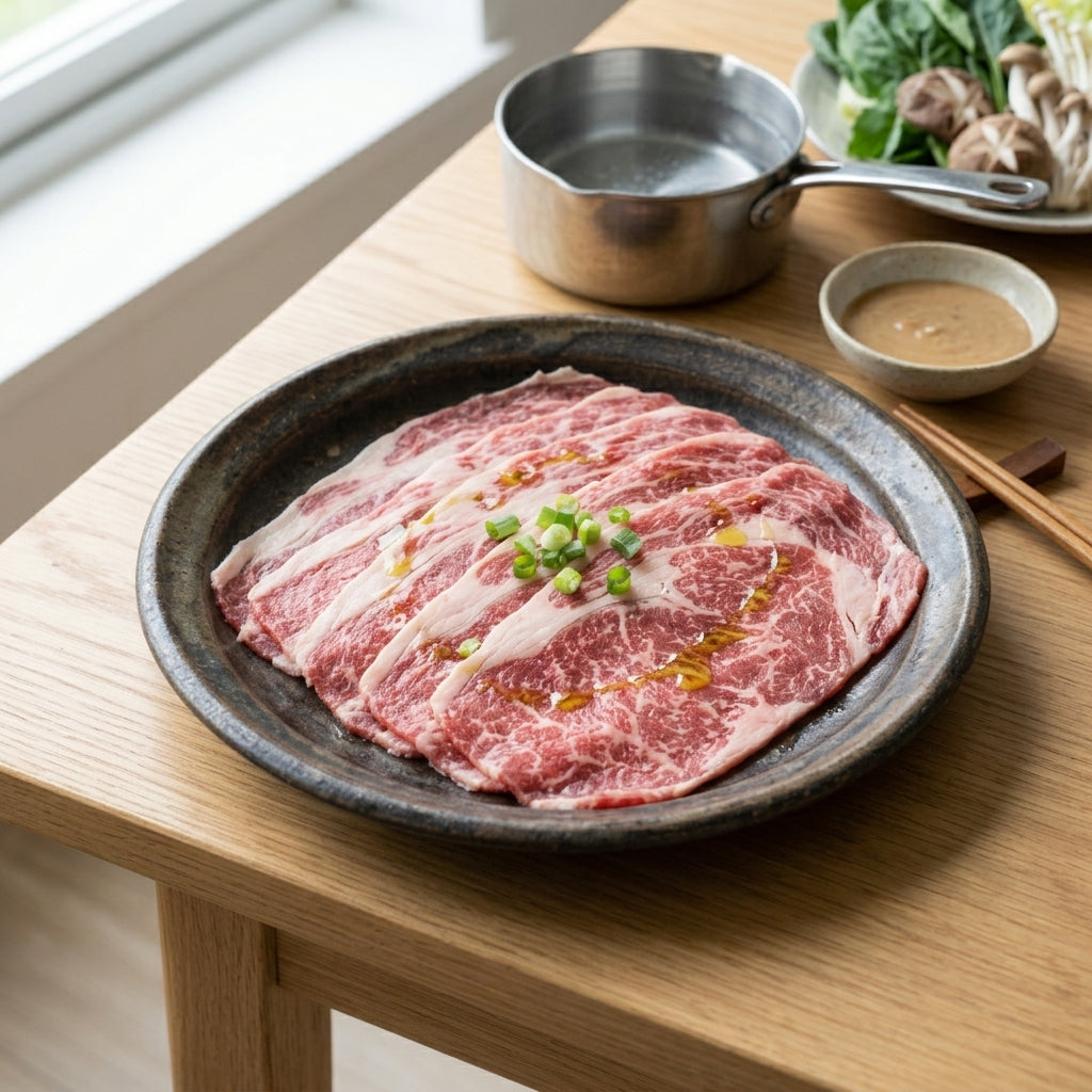 ALLANA清真日式牛眼肉火鍋片 200g / 包 (急凍)-1