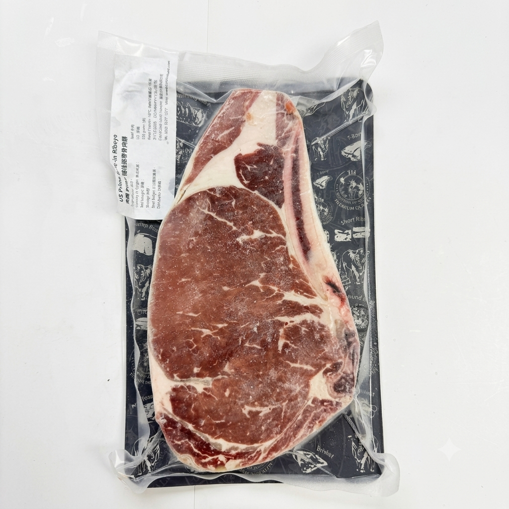 美國Prime極佳級帶骨肉眼 350g-2