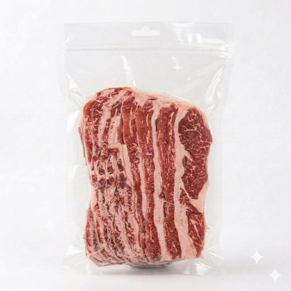 美國卡樂B CAB肥牛火鍋片300g / 包 (急凍)
