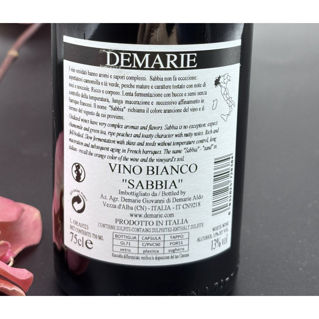 意大利 Demarie Sabbia Vino Bianco 750ml (White)-2