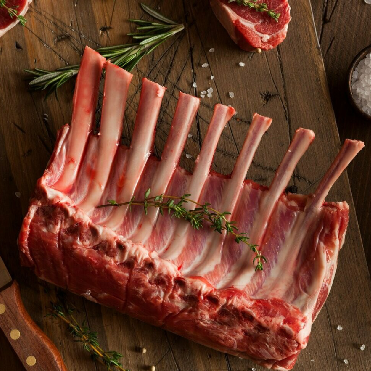 New Zealand Silver Fern Frenched Lamb Rack 910-1020g