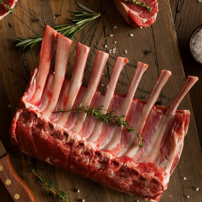 New Zealand Silver Fern Frenched Lamb Rack 910-1020g