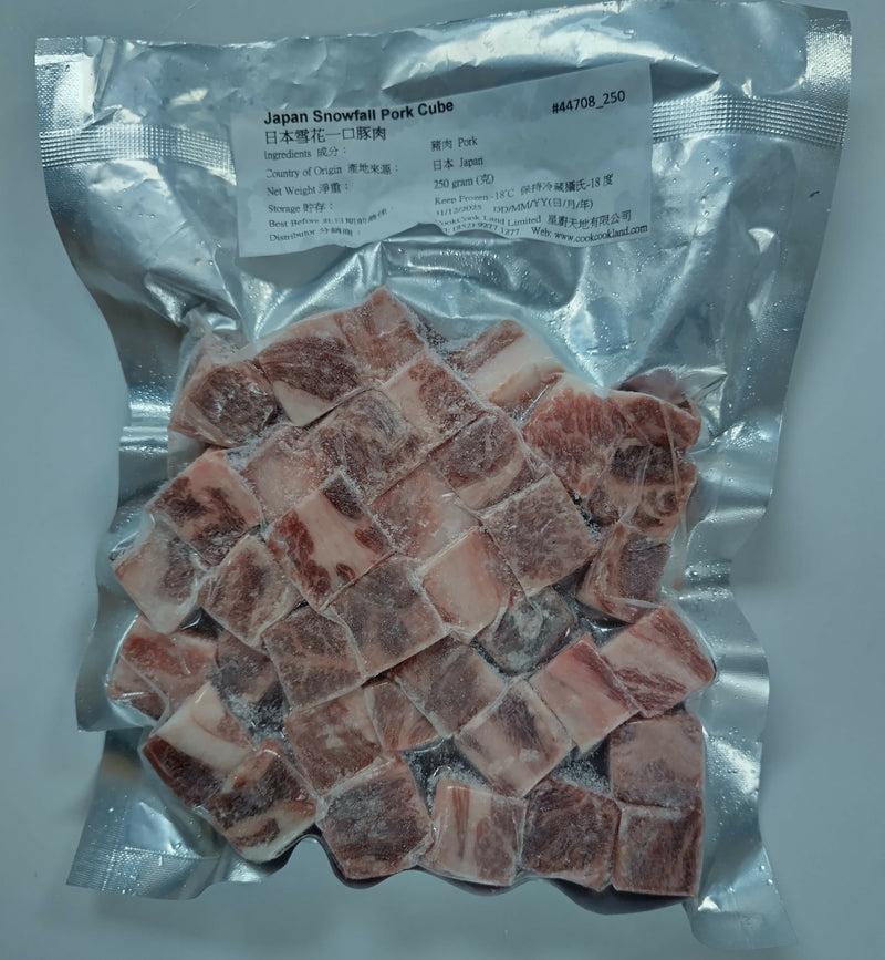 日本雪花一口豚肉 250g
