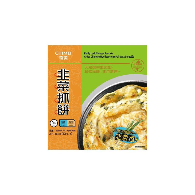 Taiwan ChiMei Garlic Chive Scallion Pancake 600g/pack（5pc）