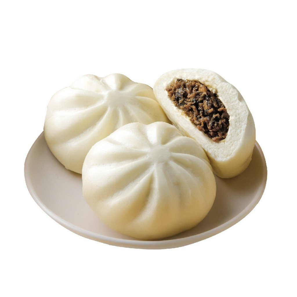 Chimei Taiwan Dried Plum Vegetable Buns (Reduced Sugar) 390g/pack（6pc）