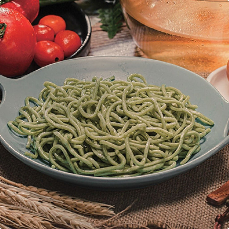 Taiwan Quick-Frozen Colored Fresh Noodles (Spinach) 150g/pack