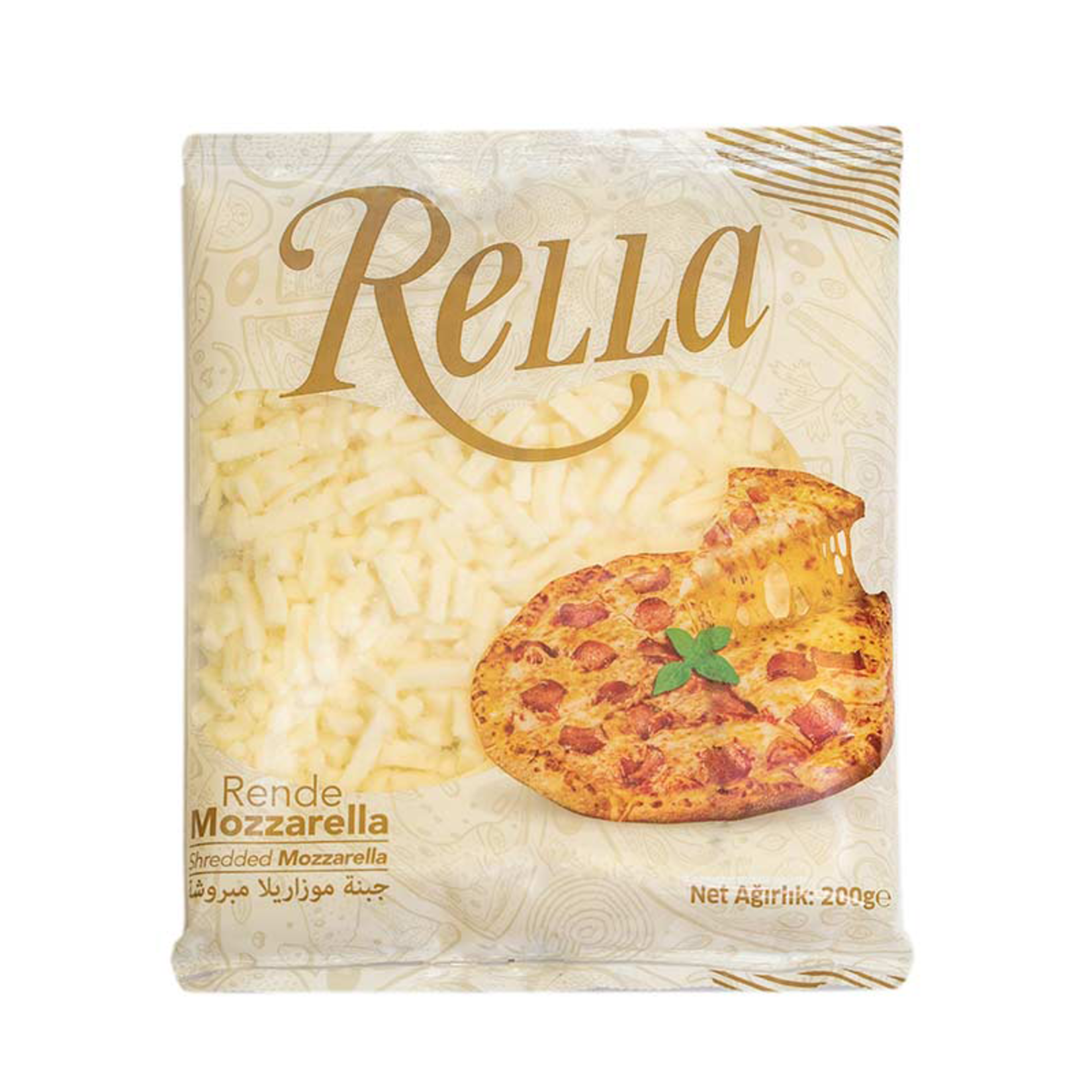 Turkish Shredded Mozzarella Cheese 200g