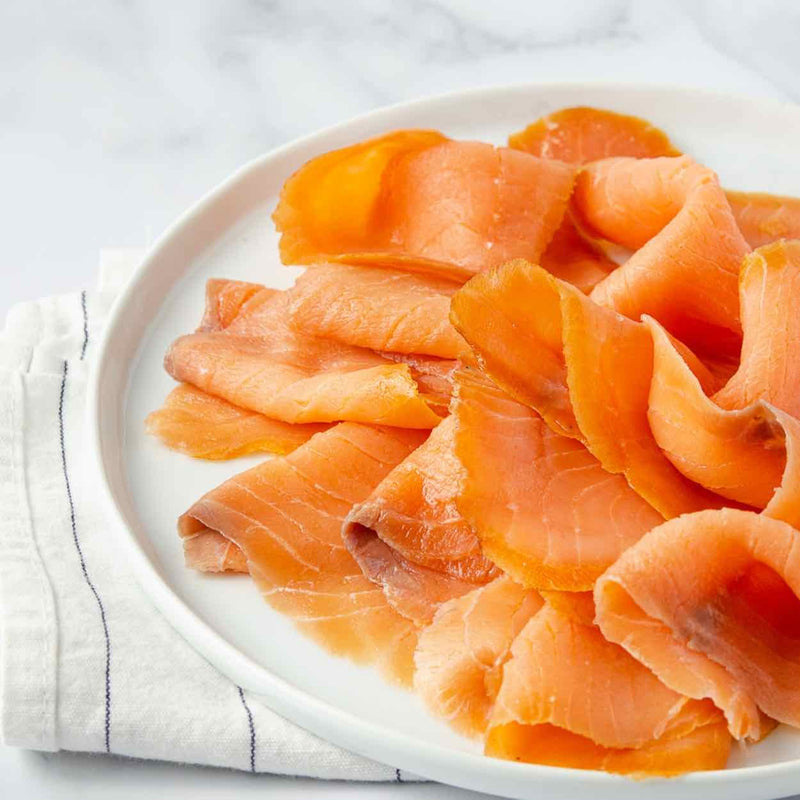 Norwegian Smoked Salmon Slices 500g