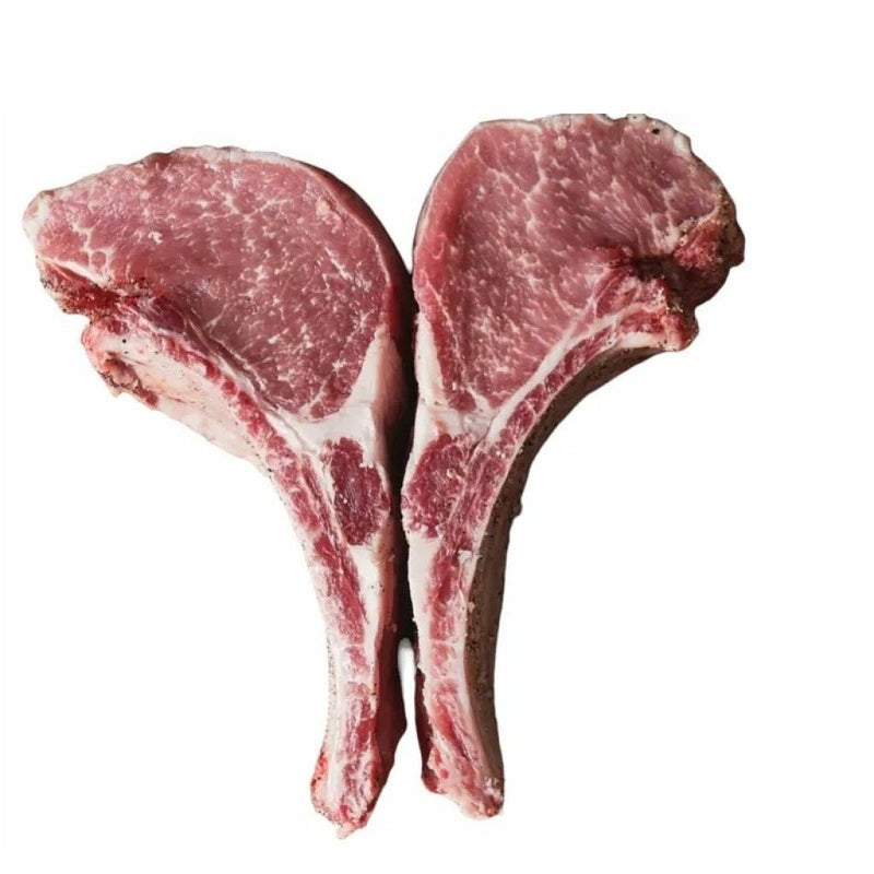 Spanish Beher Bellota Grade with Bone Iberico Pork Loin(2pcs) 250g (Frozen)