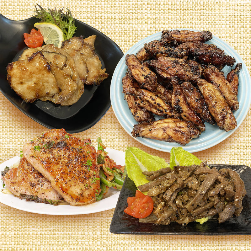 Newbie Marinated Meat Bundle (Frozen)