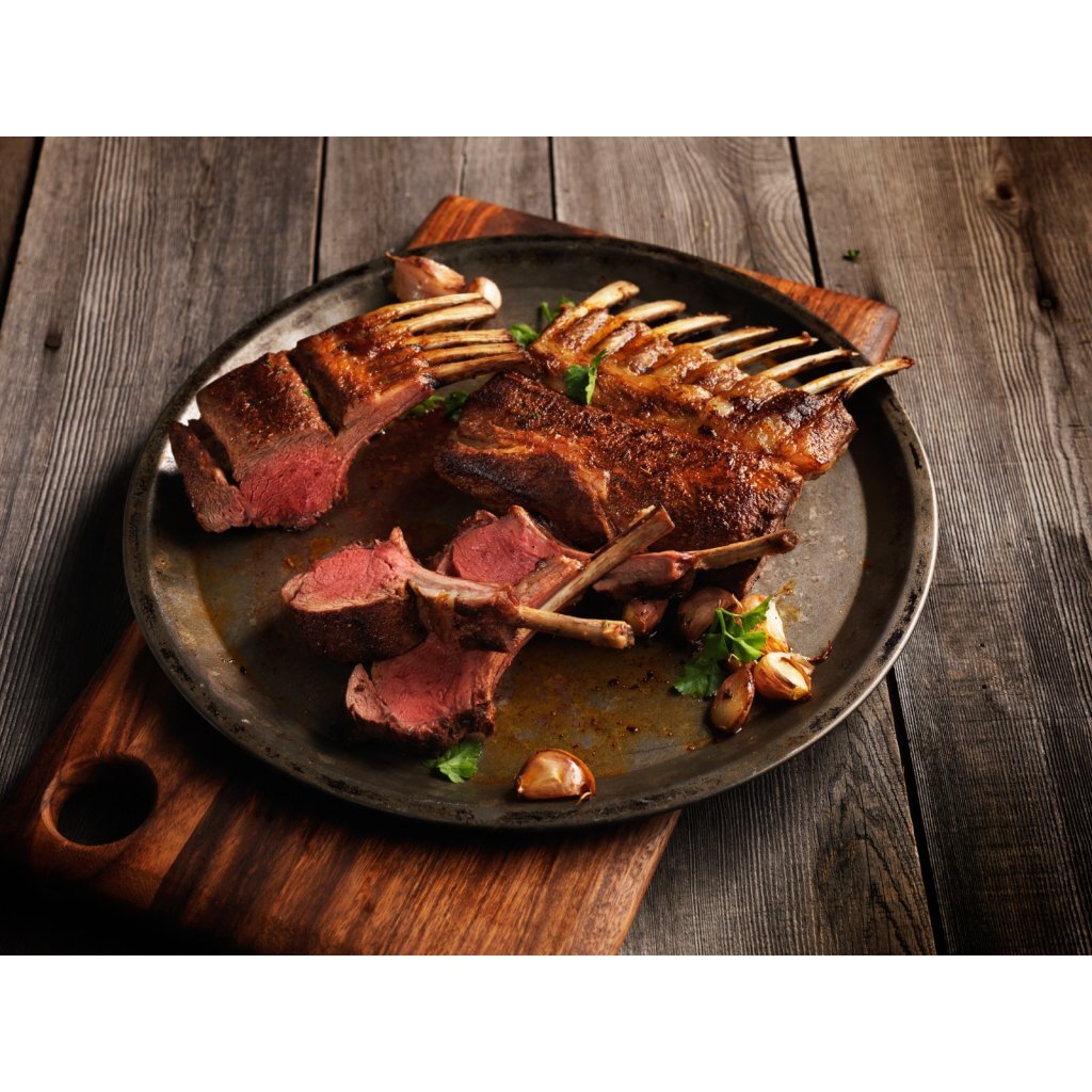 Great Southern Australian French-Cut Lamb Rack (Cap Off) 20oz+ (Approx. 720g)