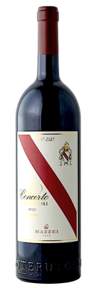 Italy Mazzei Castello di Fonterutoli 'Concerto' Toscana IGT 2021  Red Wine 750ml