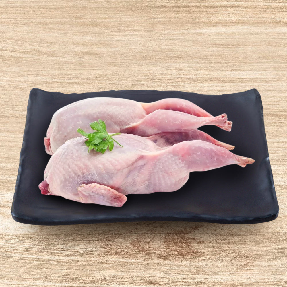 French Quail (180-200g/pc x 2) 360-400g