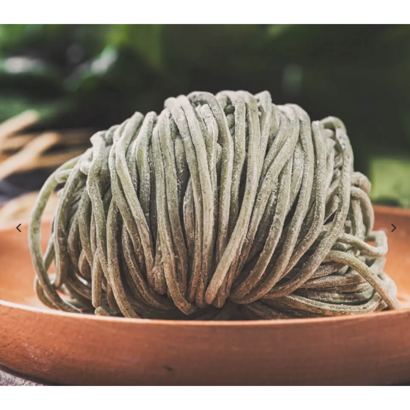台灣點線麵急凍有色生麵(菠菜) 150g/包