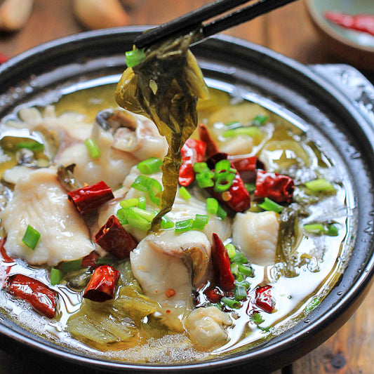 Chongqing Boiled Fish with Pickled Cabbage & Chili 830g