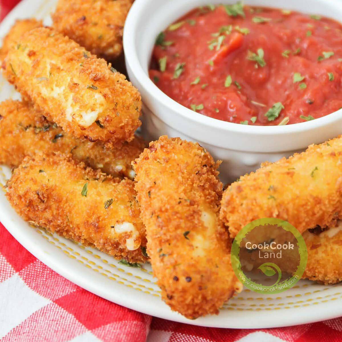 Breaded Mozzarella Cheese Sticks 400g